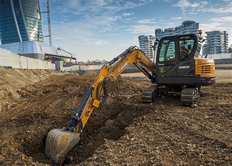 digging foundation with mini excavator|digging with a mini digger.